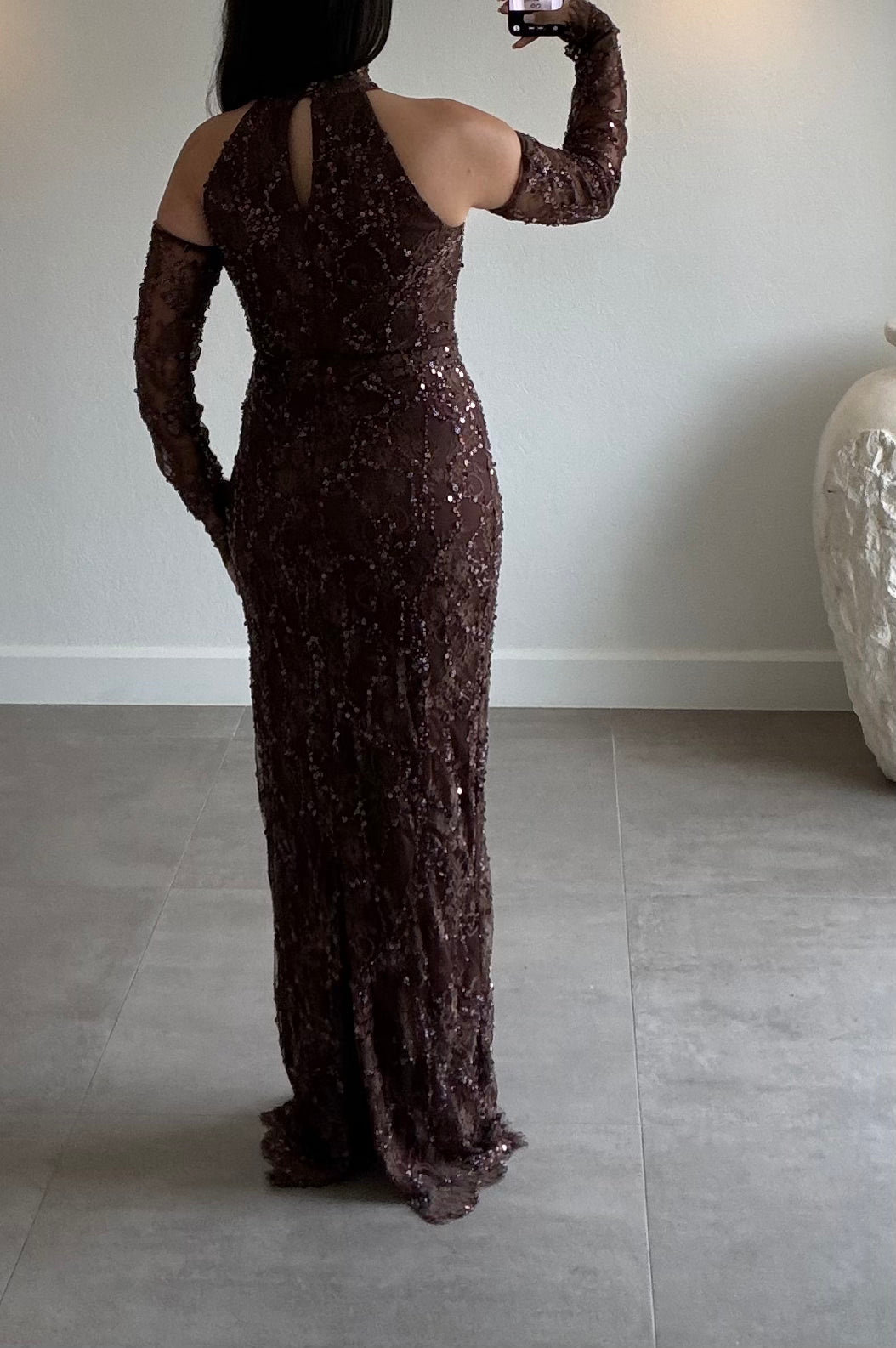Hayal Dress Brown