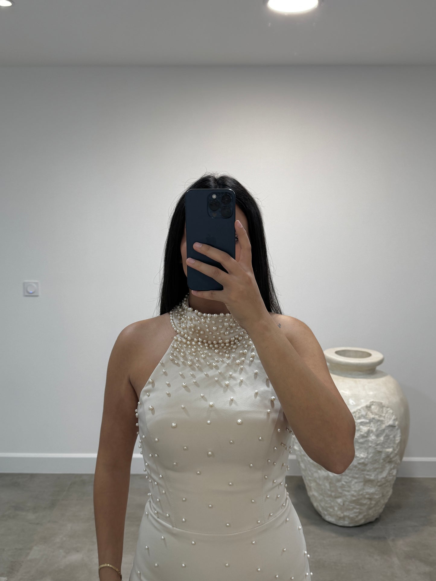 Volina Dress Beige