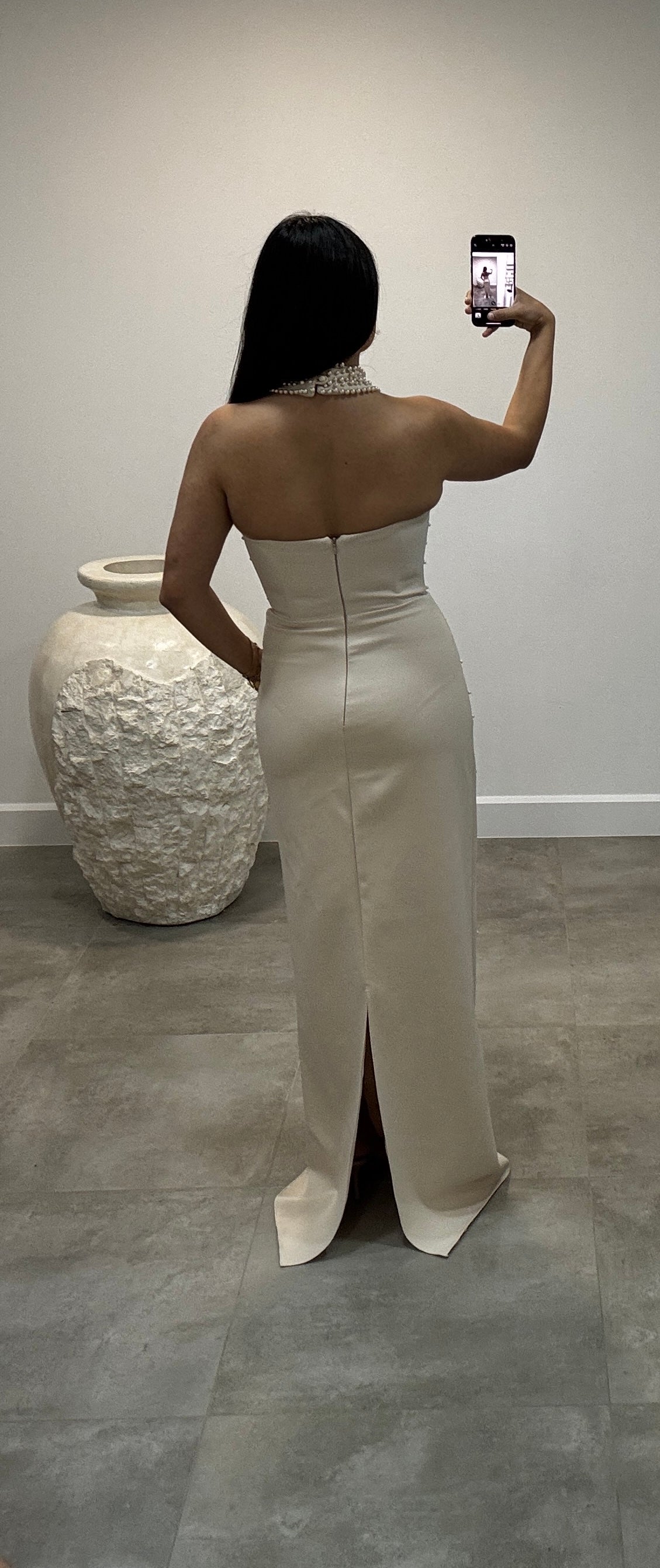 Volina Dress Beige
