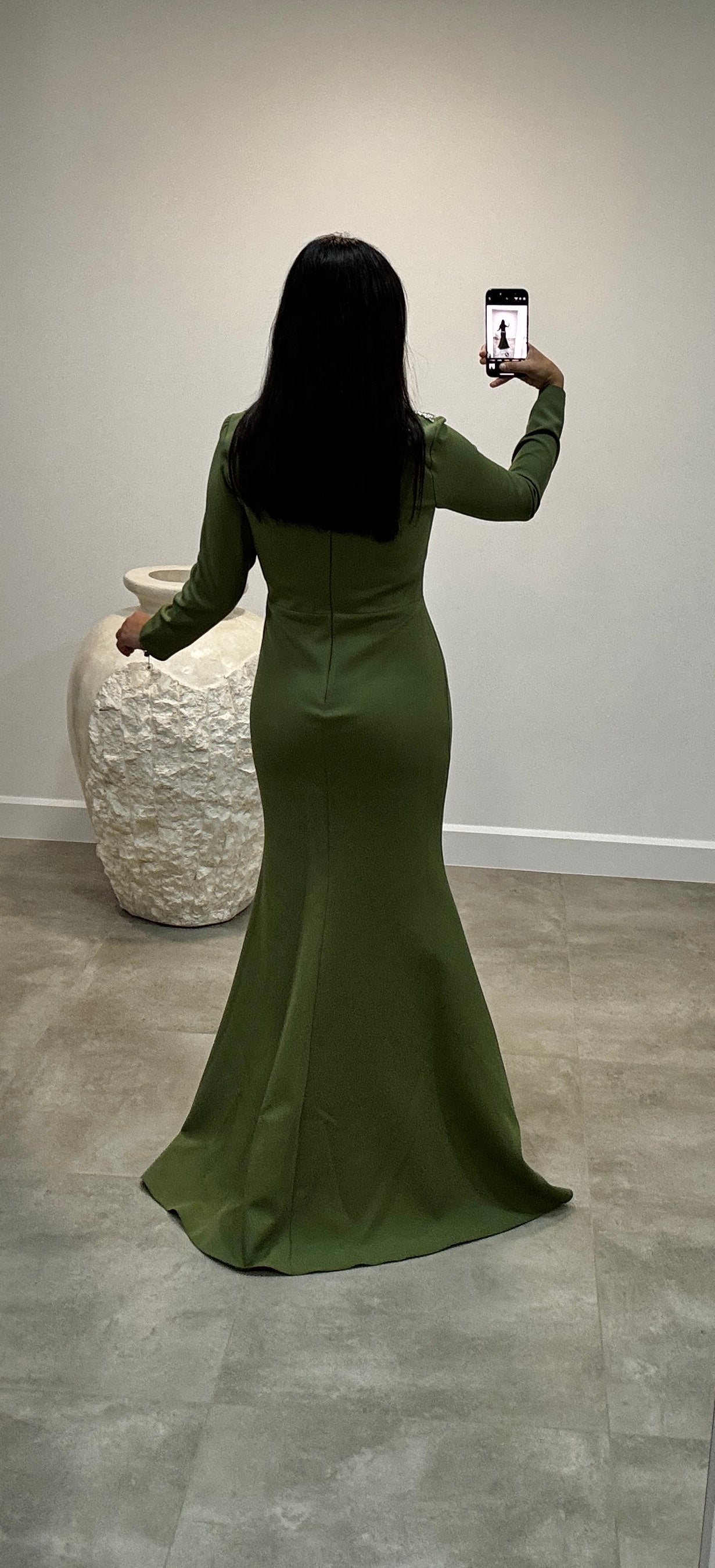 Jinet Dress green