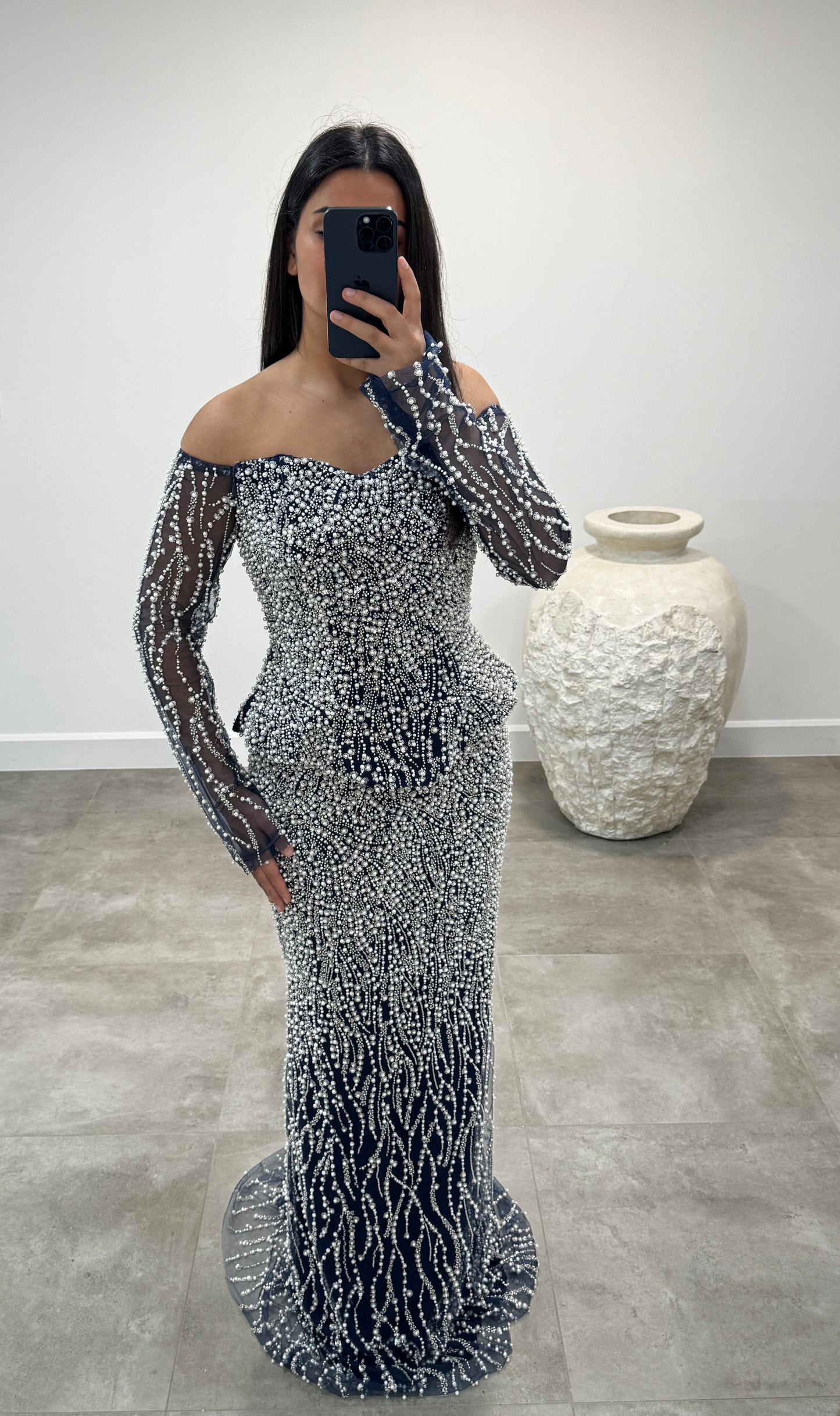 Belmis Dress Blue