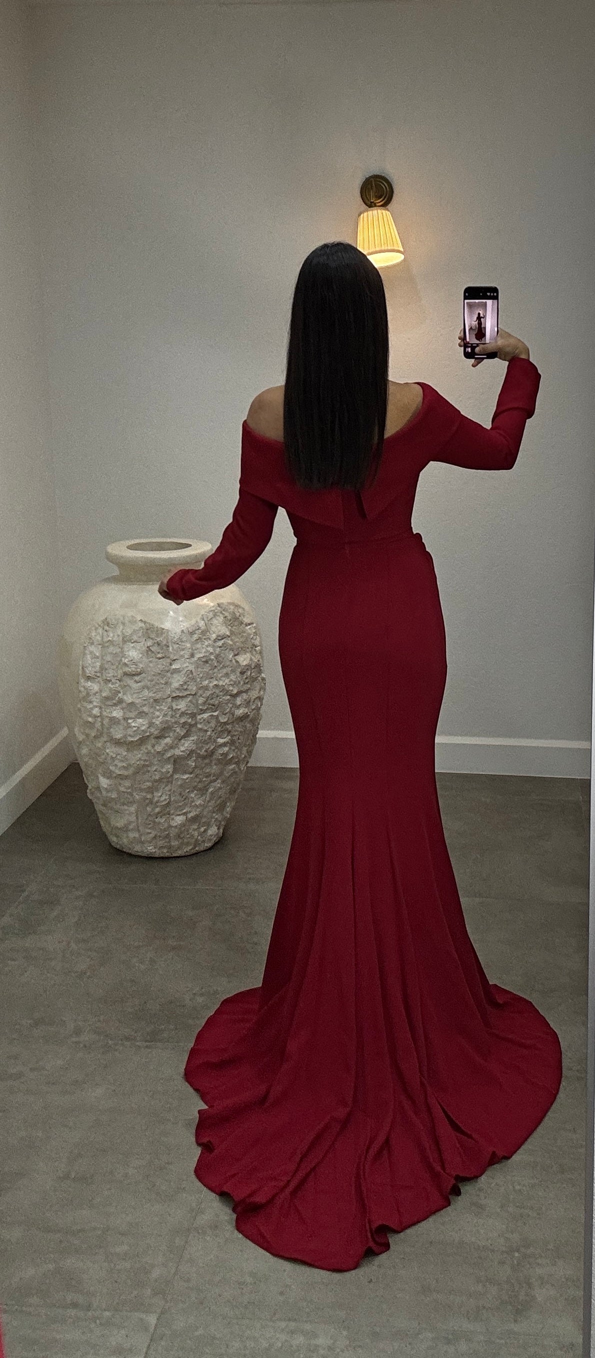 Benitta Dress Red