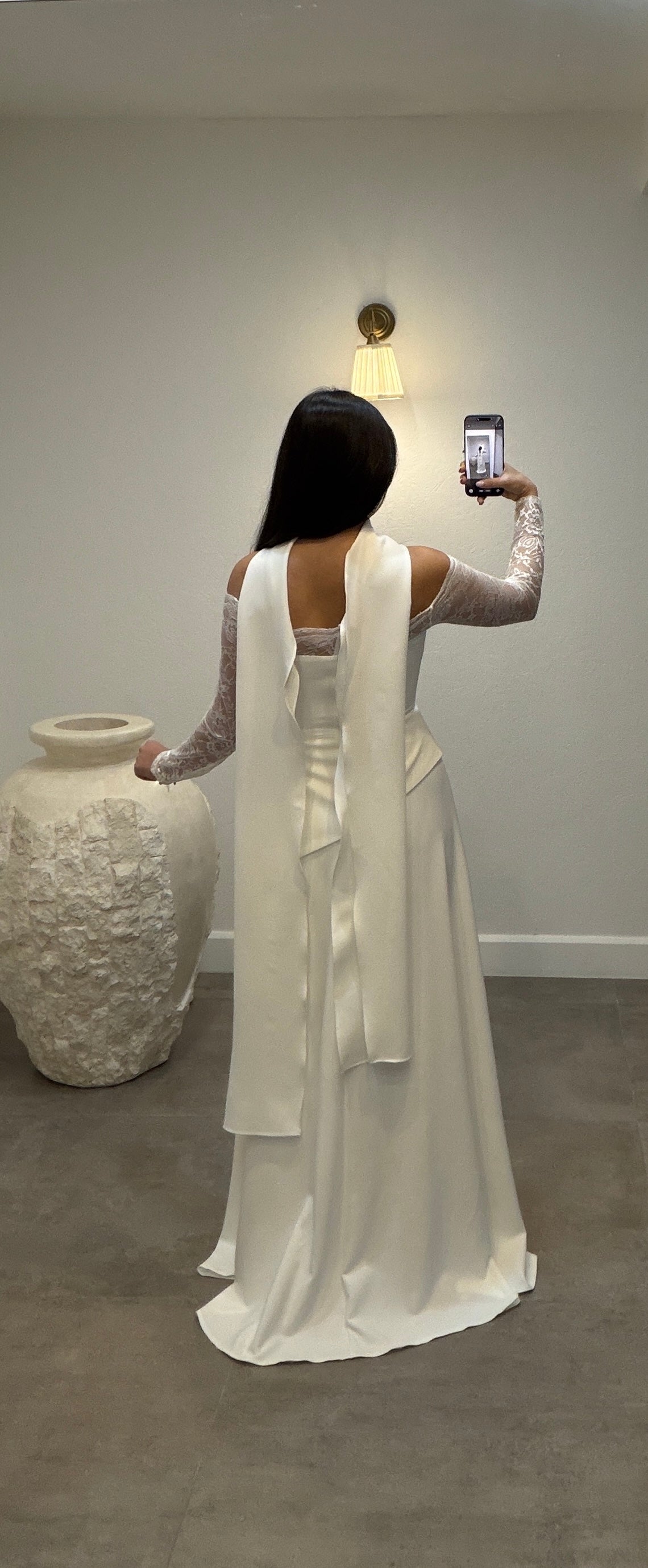 Liya Dress White