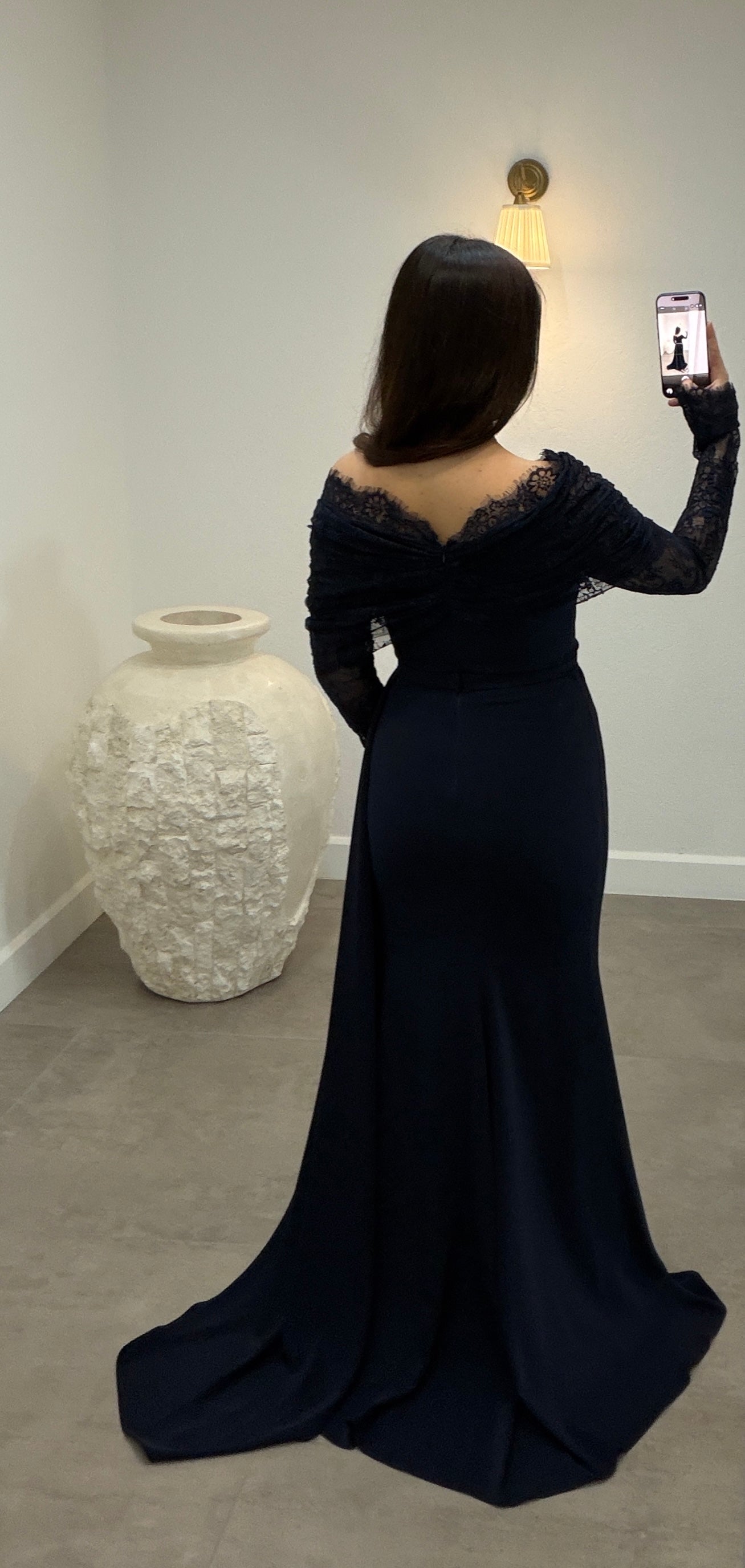 Irem Dress Blue