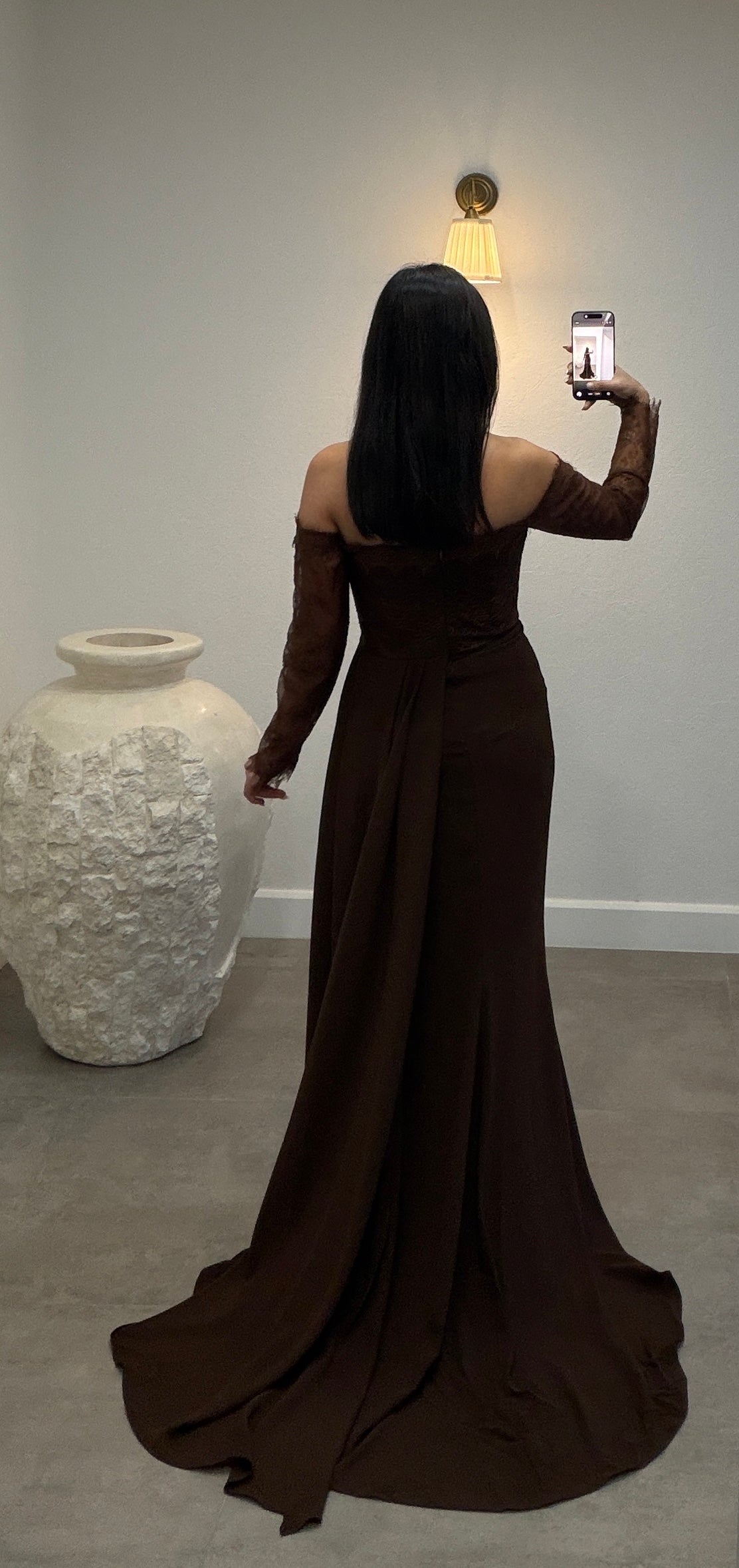 Marina Dress Brown