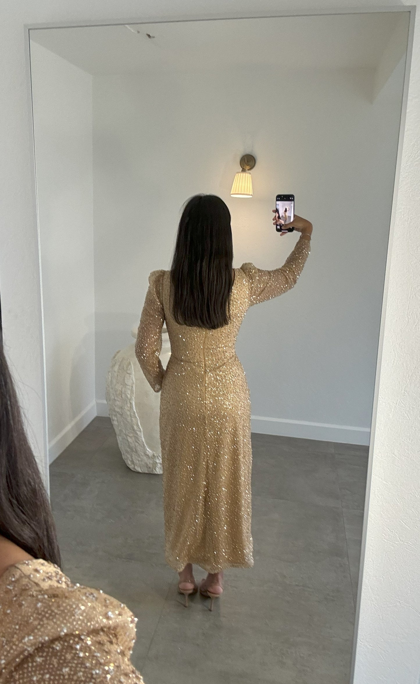 Amber Glow Dress