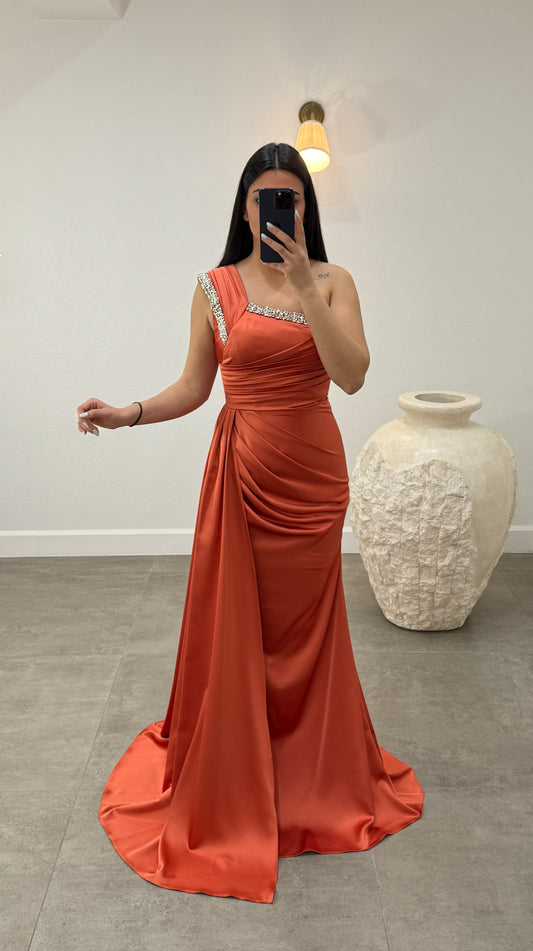 Terracotta Mery Dress