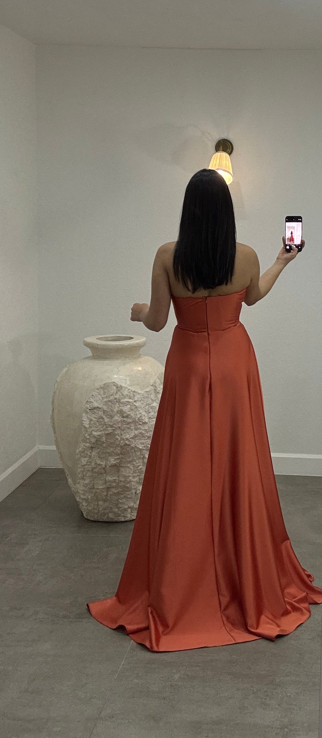 Terracotta Mina Dress