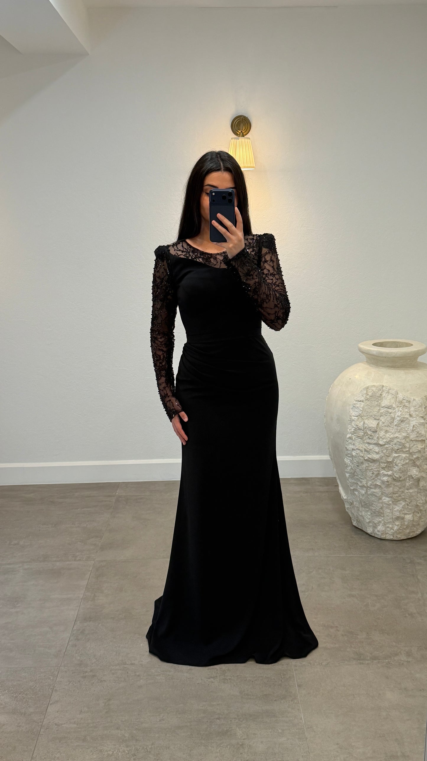 Asrin Dress Black