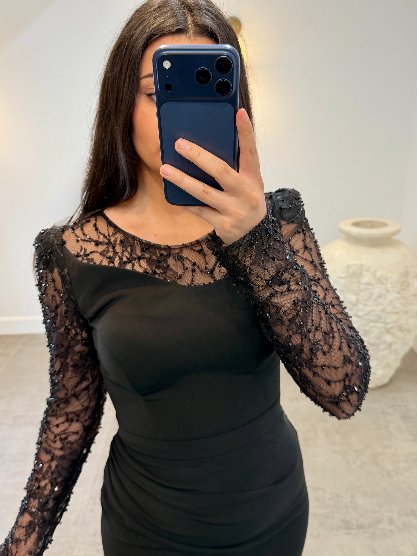 Asrin Dress Black
