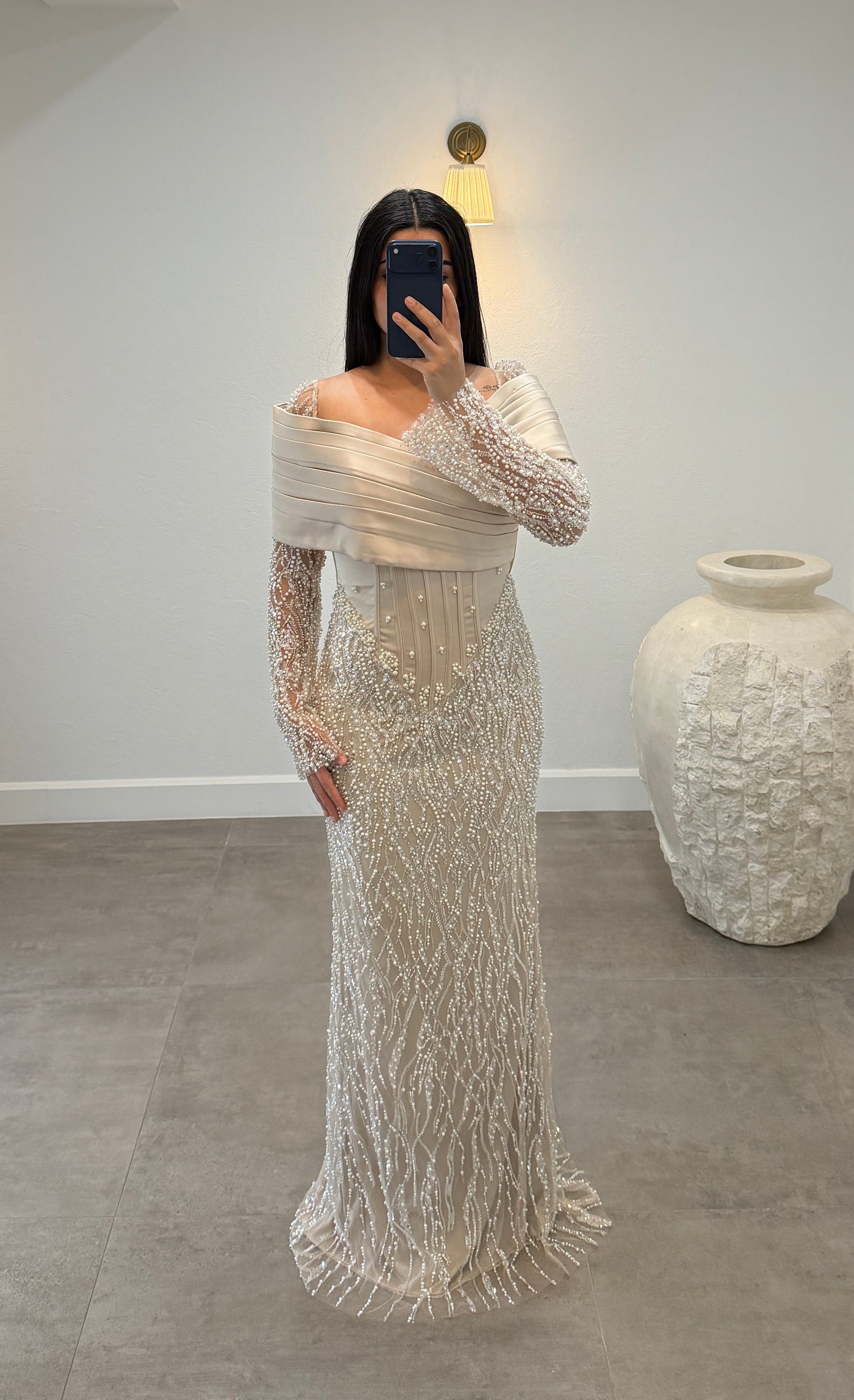 Rimai Dress Beige