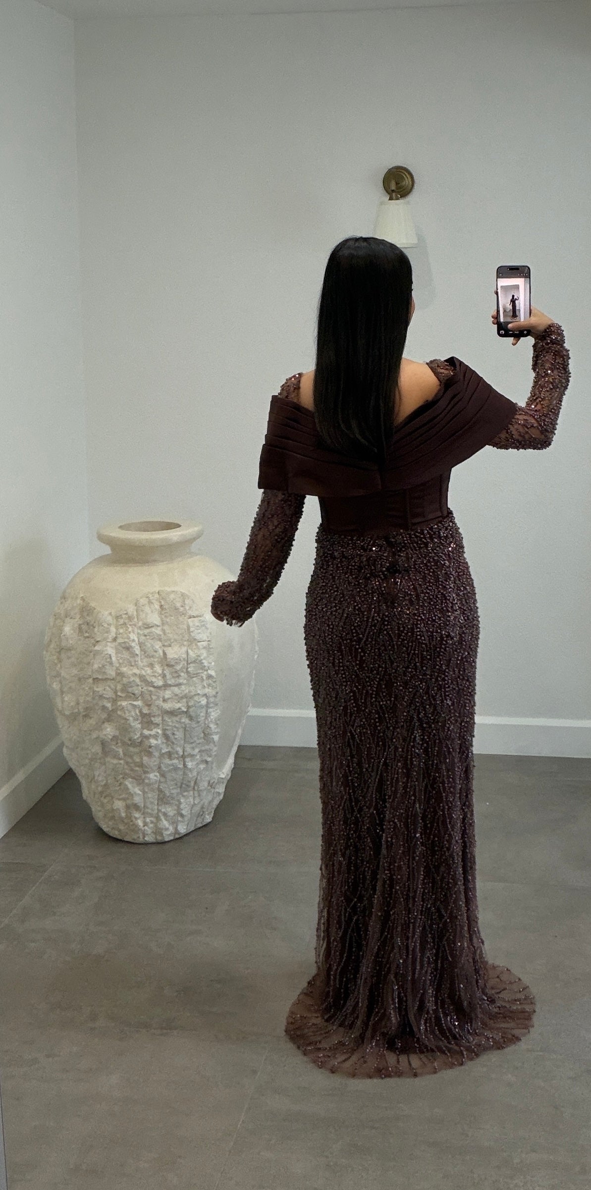 Rimai Dress Brown