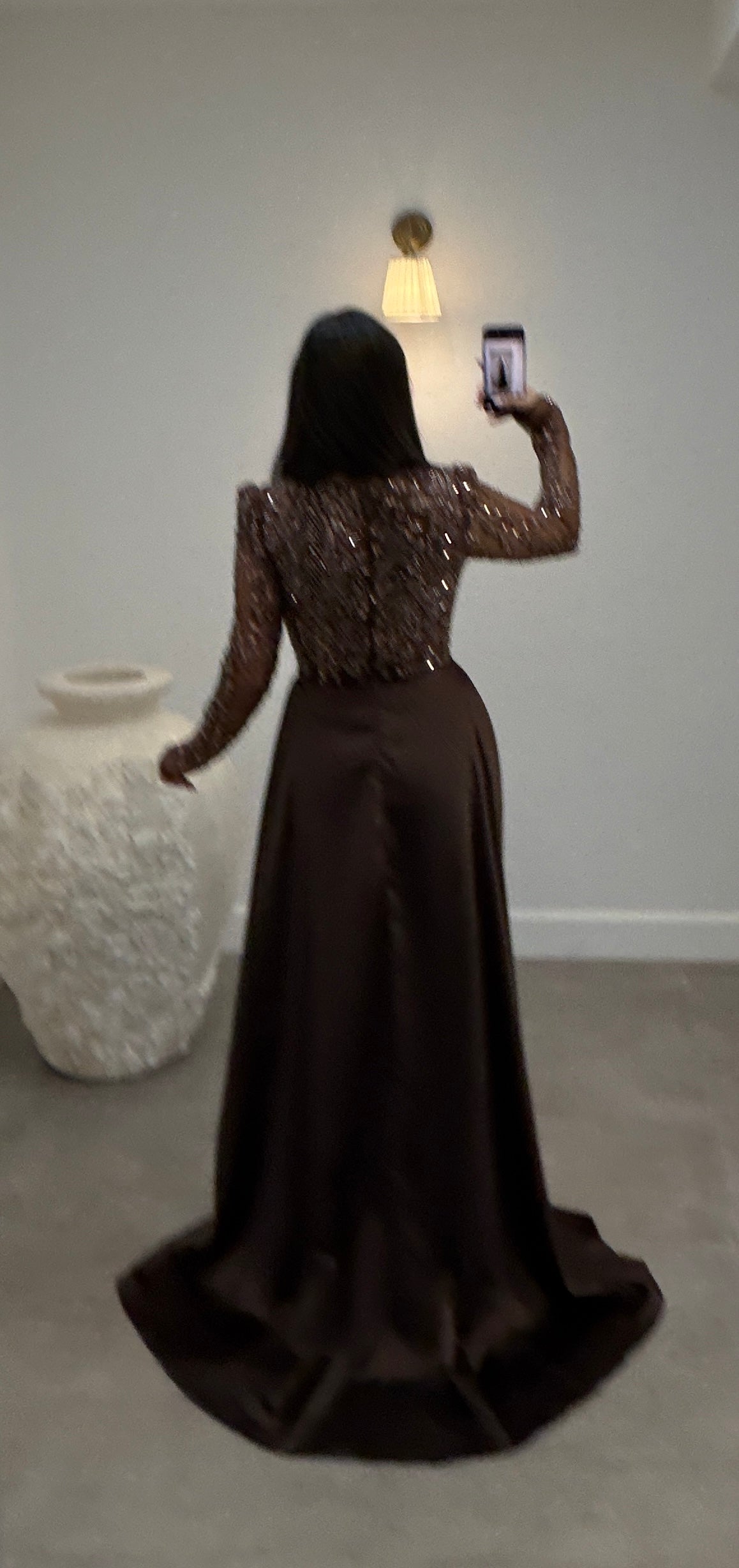 Melinda Dress Brown