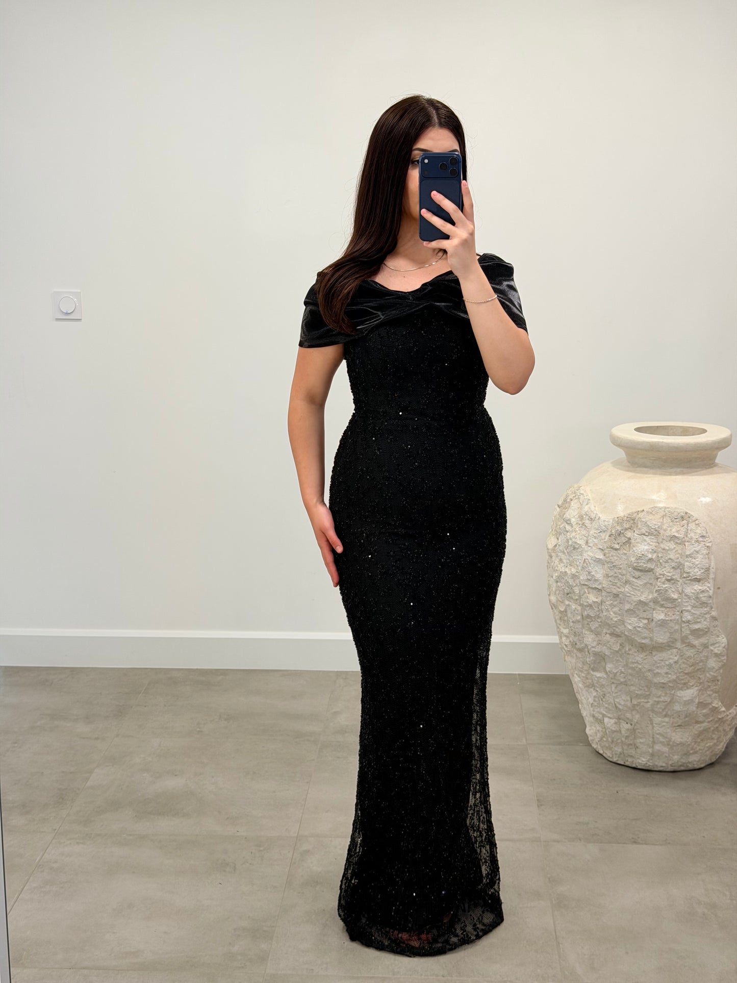 Evrin Dress Black