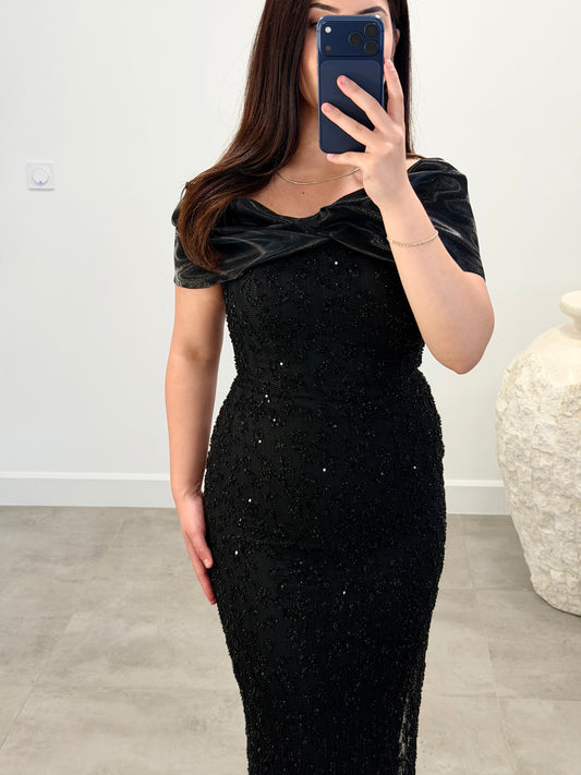 Evrin Dress Black