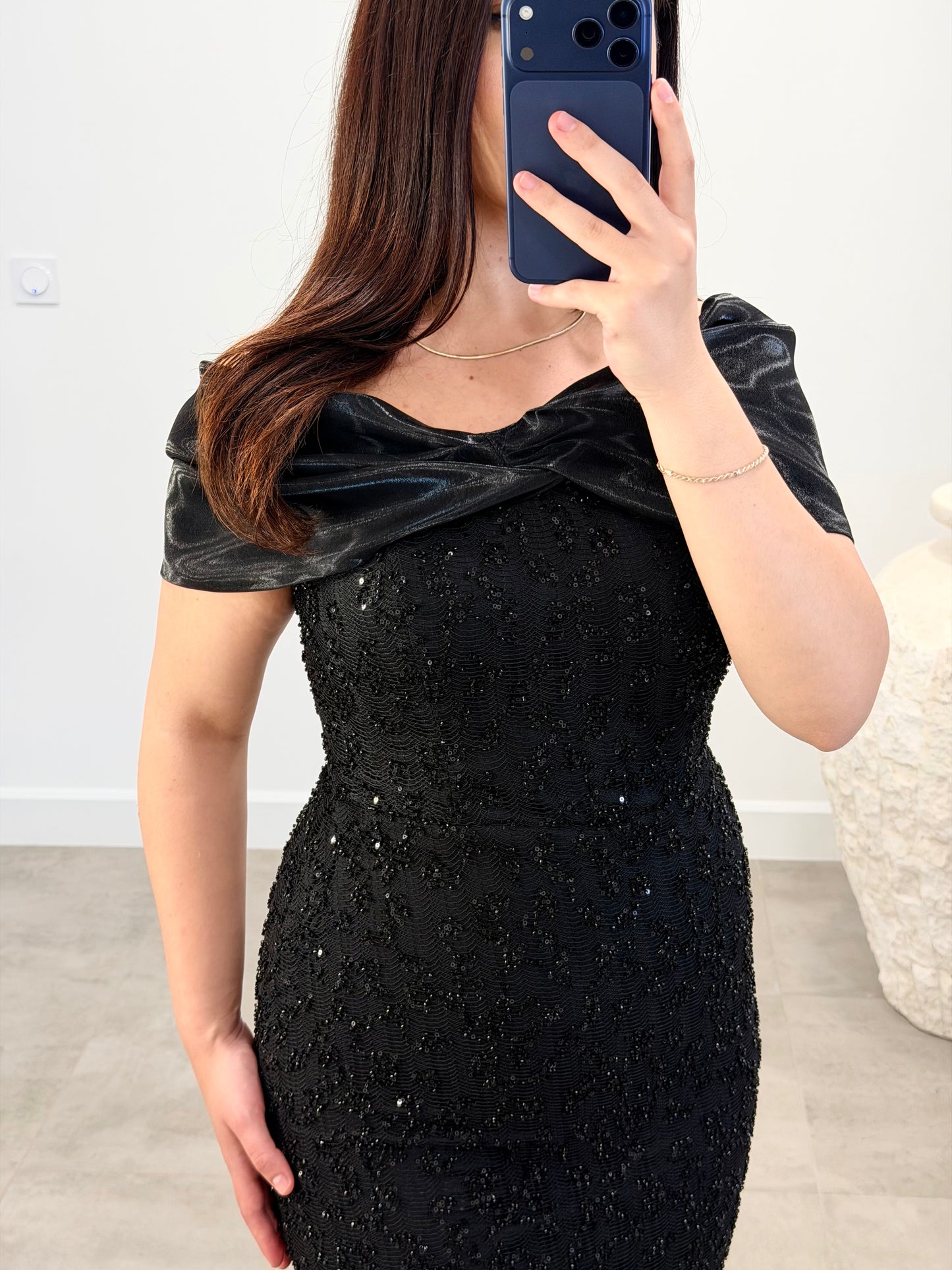 Evrin Dress Black