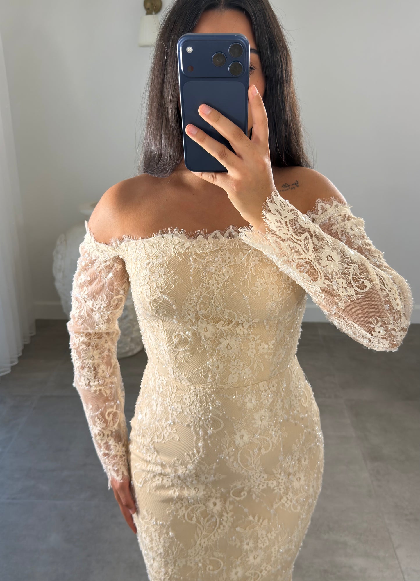 Dunia Dress Beige