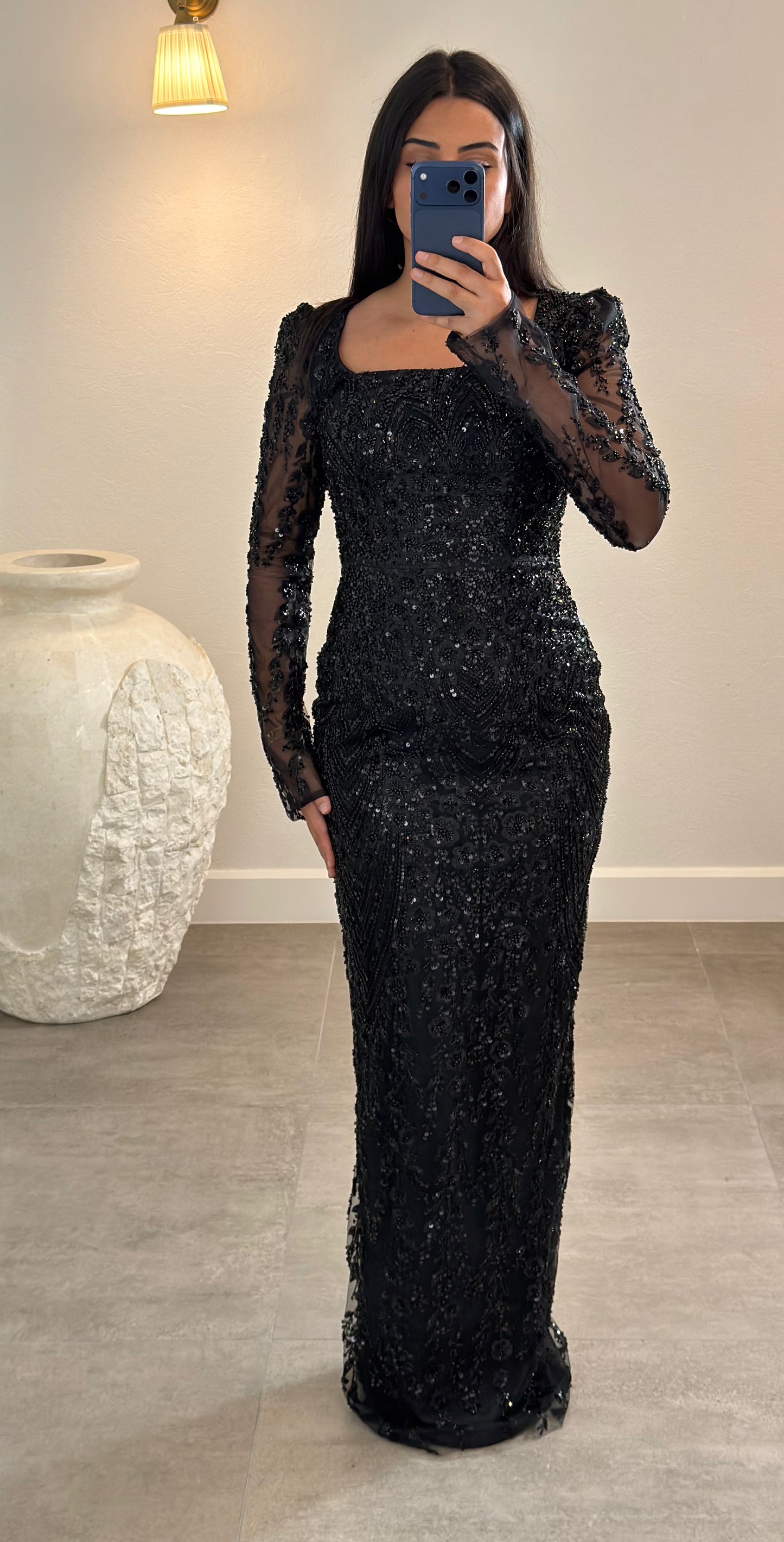Delina Dress Black