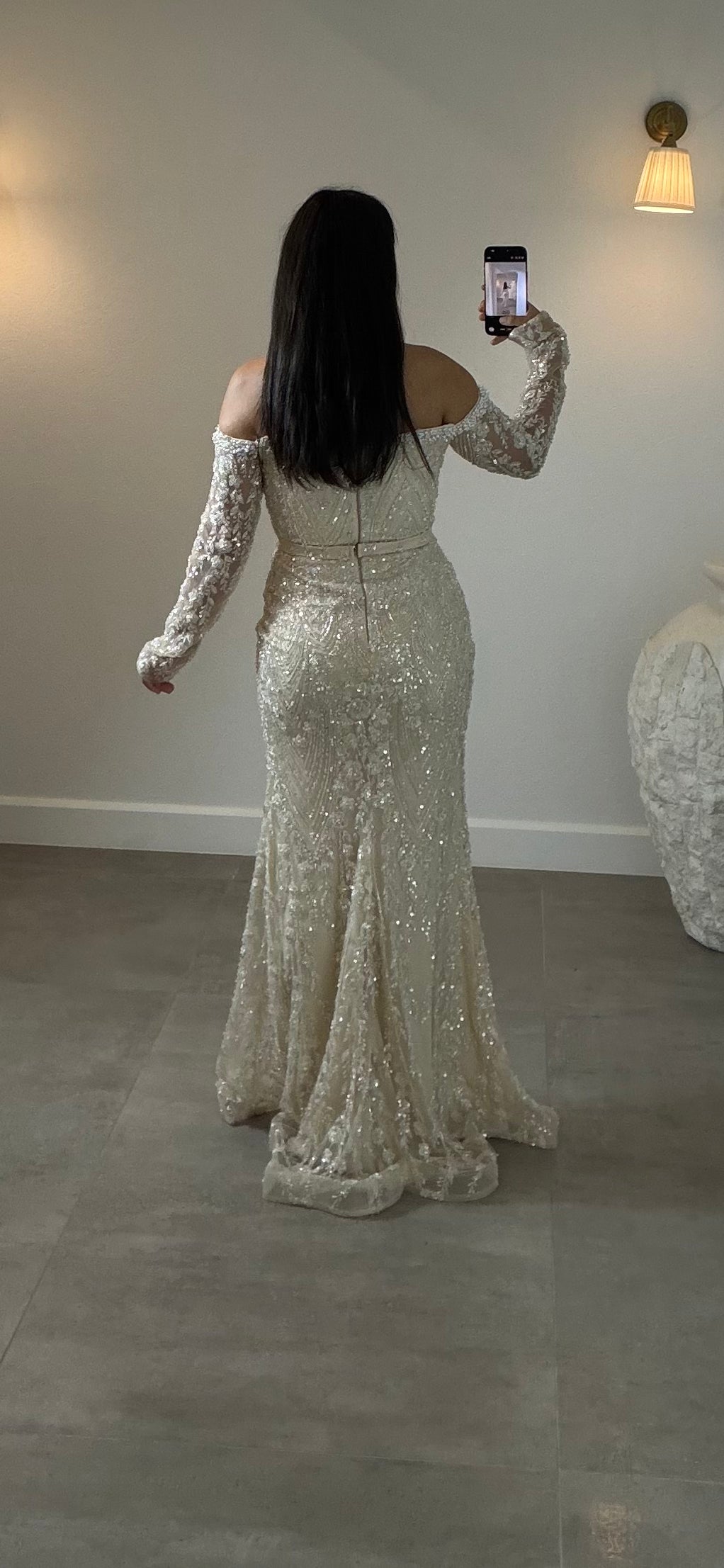 Laren Dress Beige