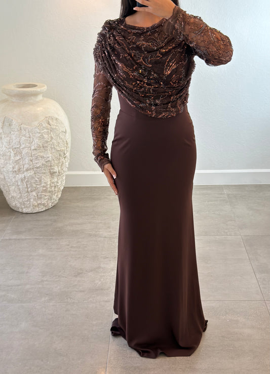 Reva Dress Brown