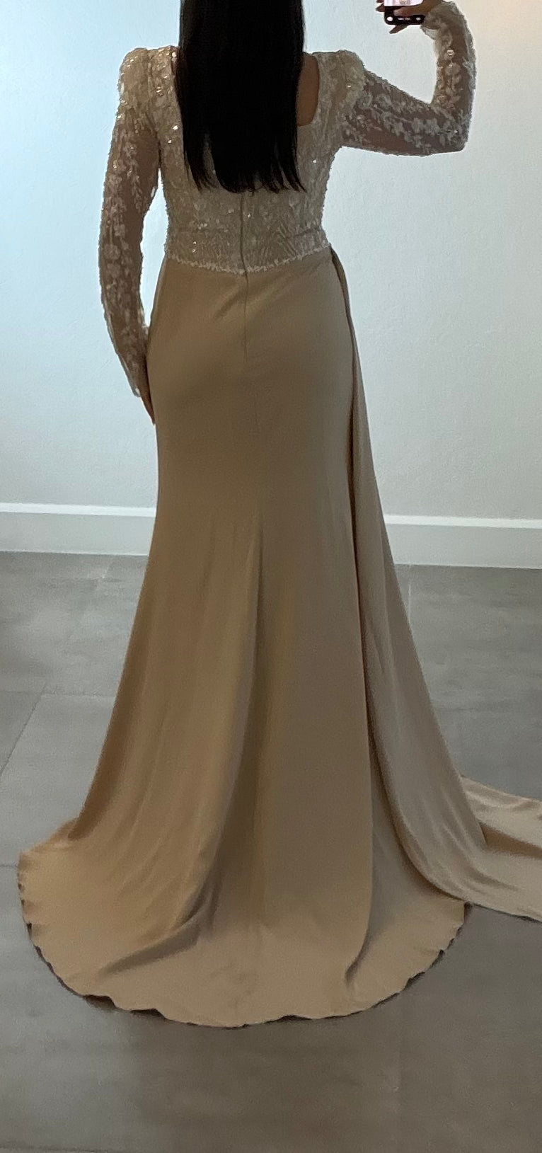 Clara Dress beige