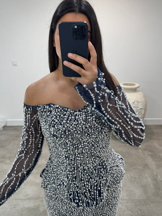 Belmis Dress Blue