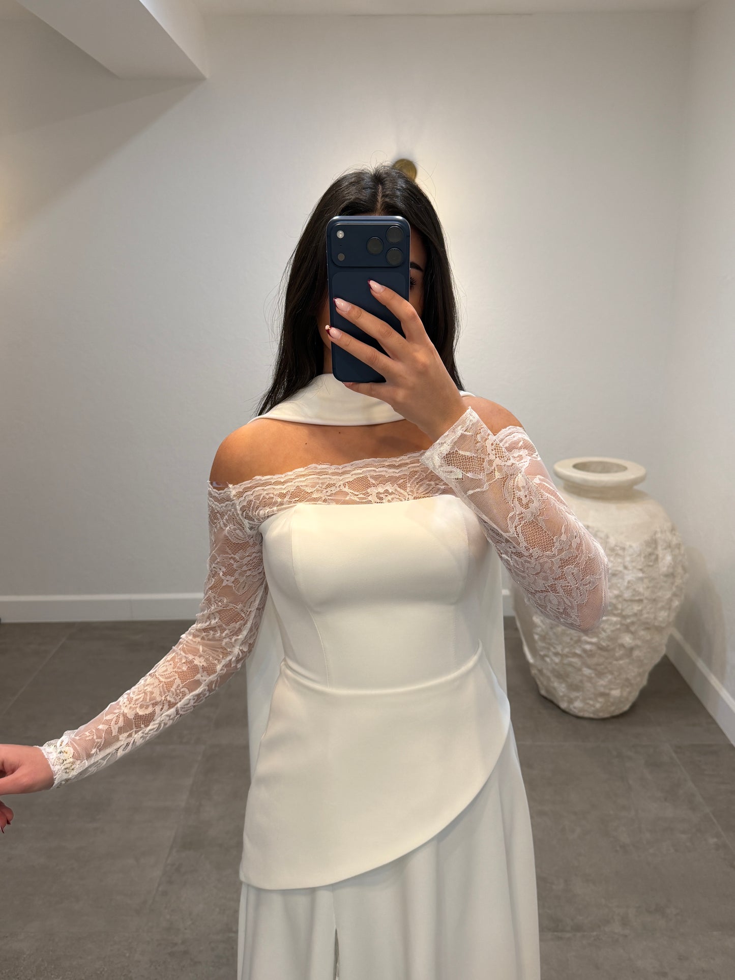 Liya Dress White