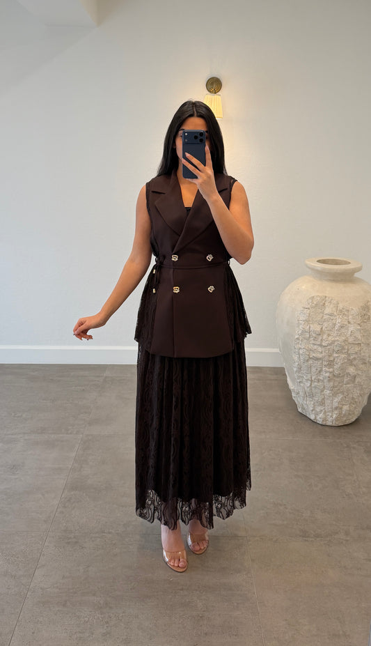 Klara Dress Brown