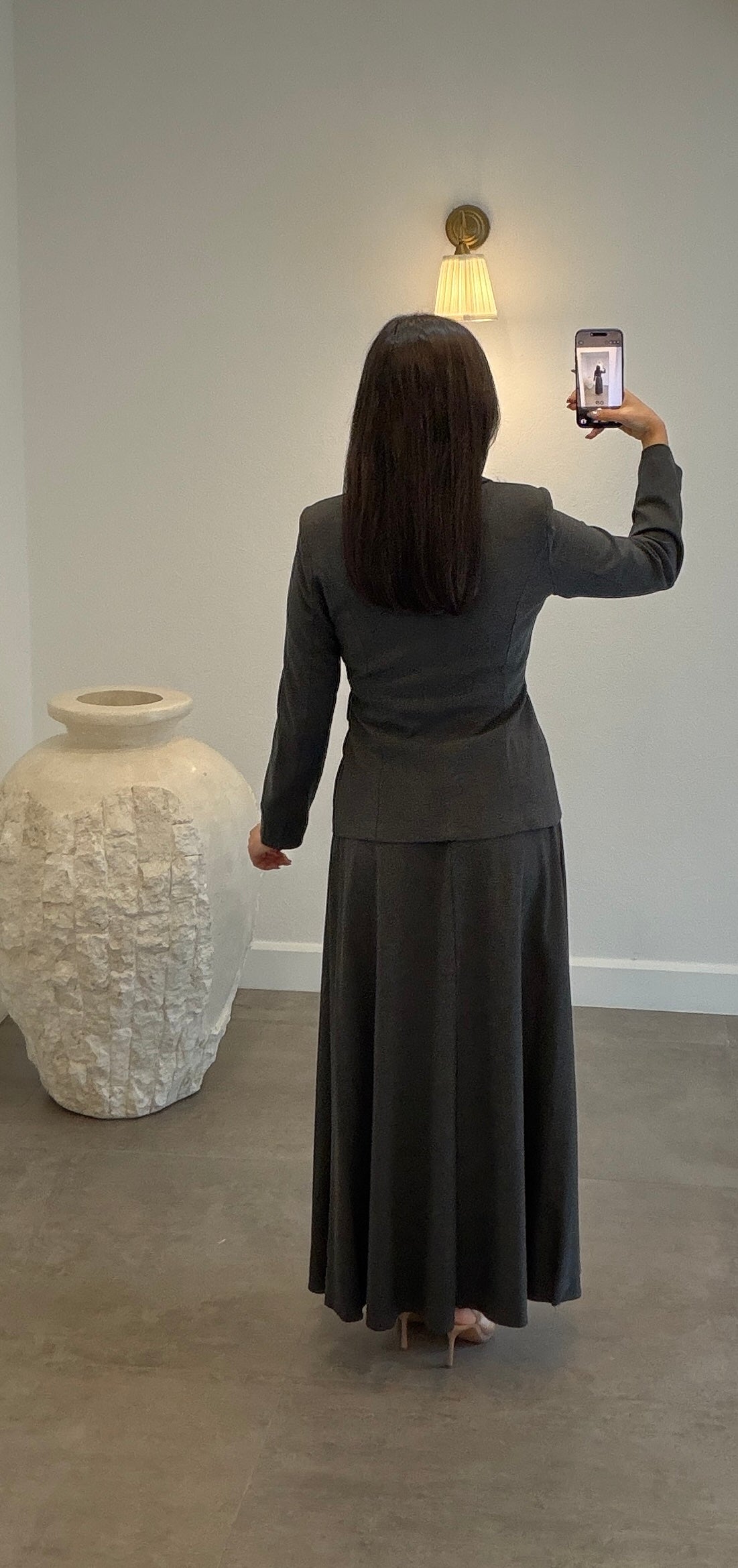 Meli Dress Grey