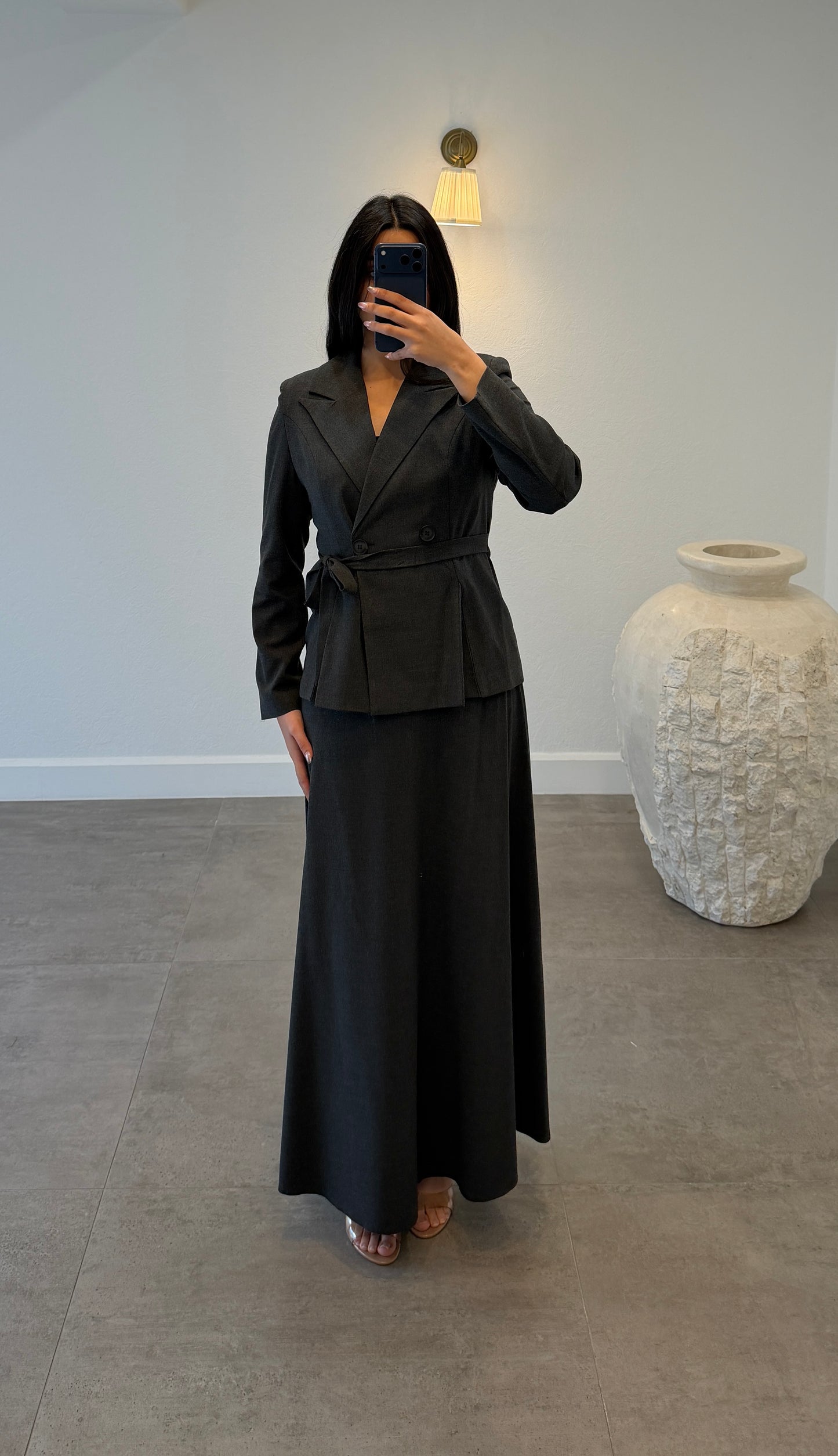 Meli Dress Grey