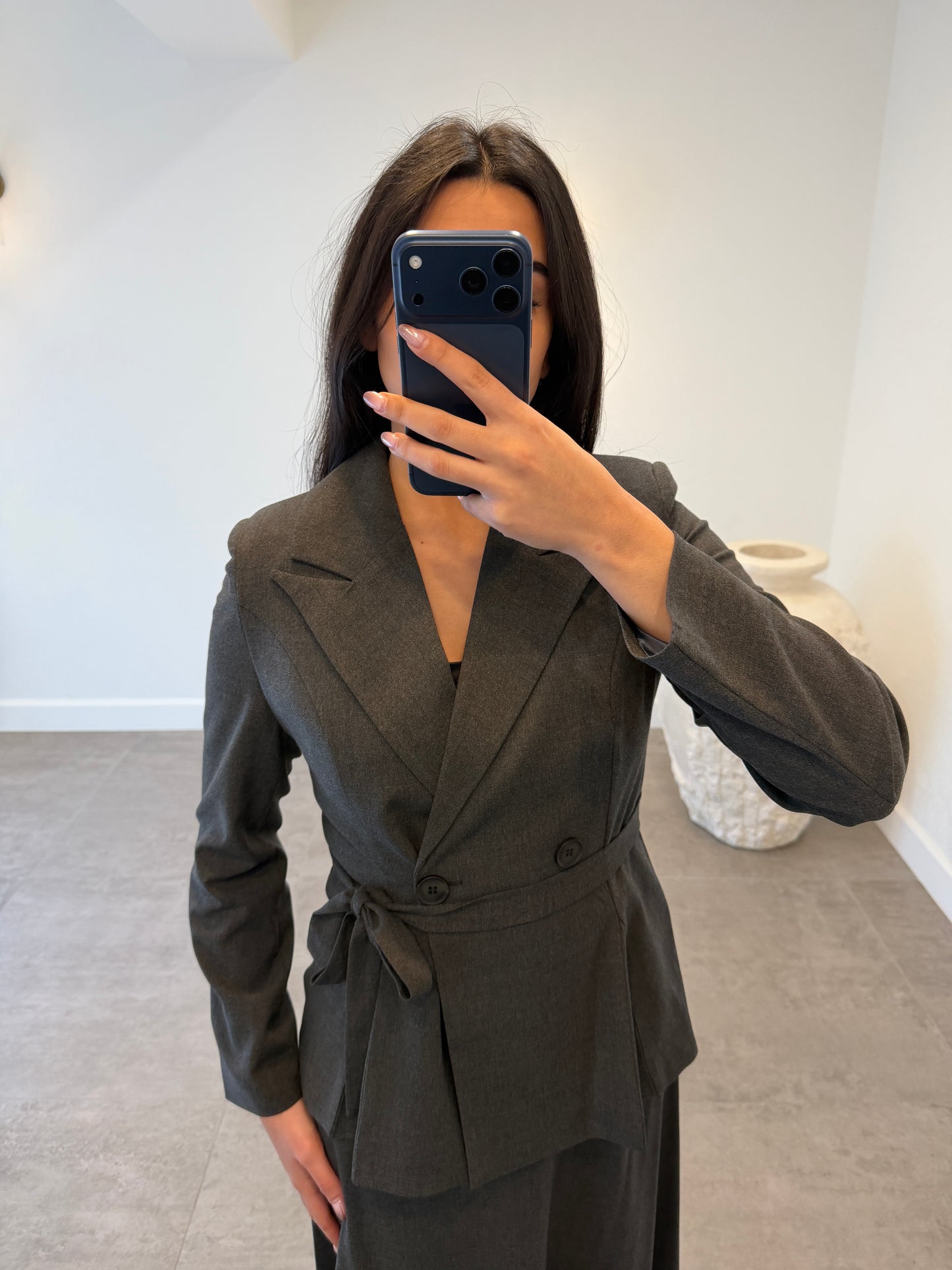 Meli Dress Grey