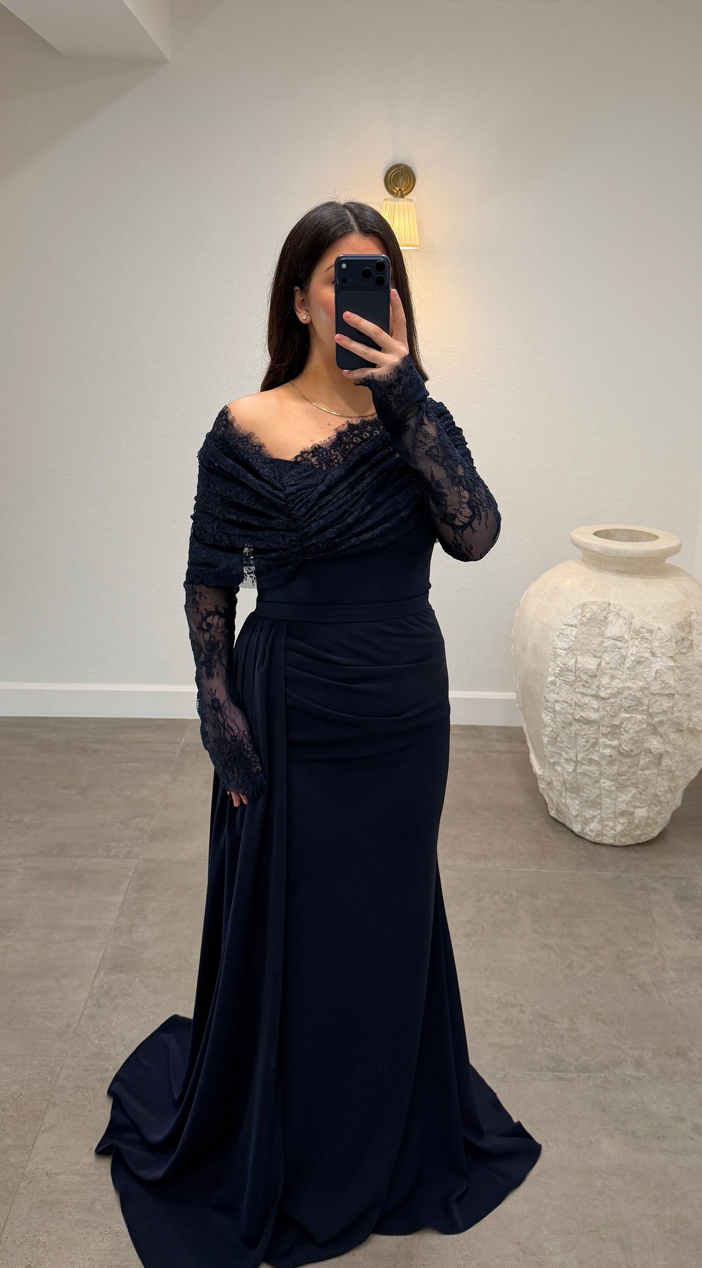 Irem Dress Blue