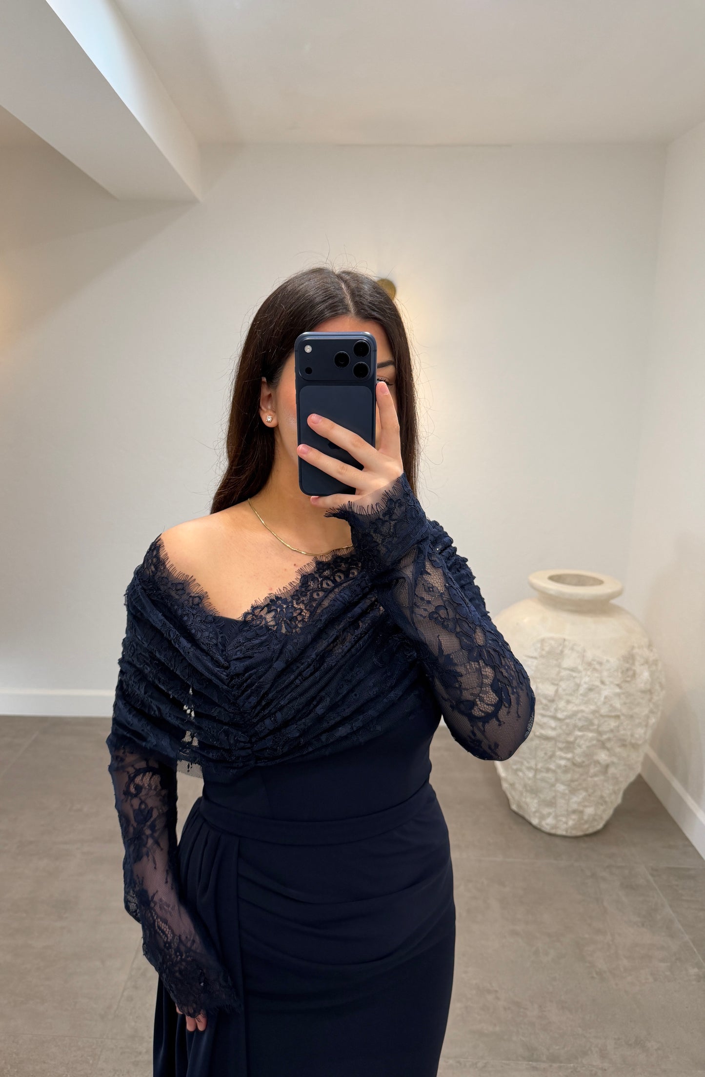 Irem Dress Blue