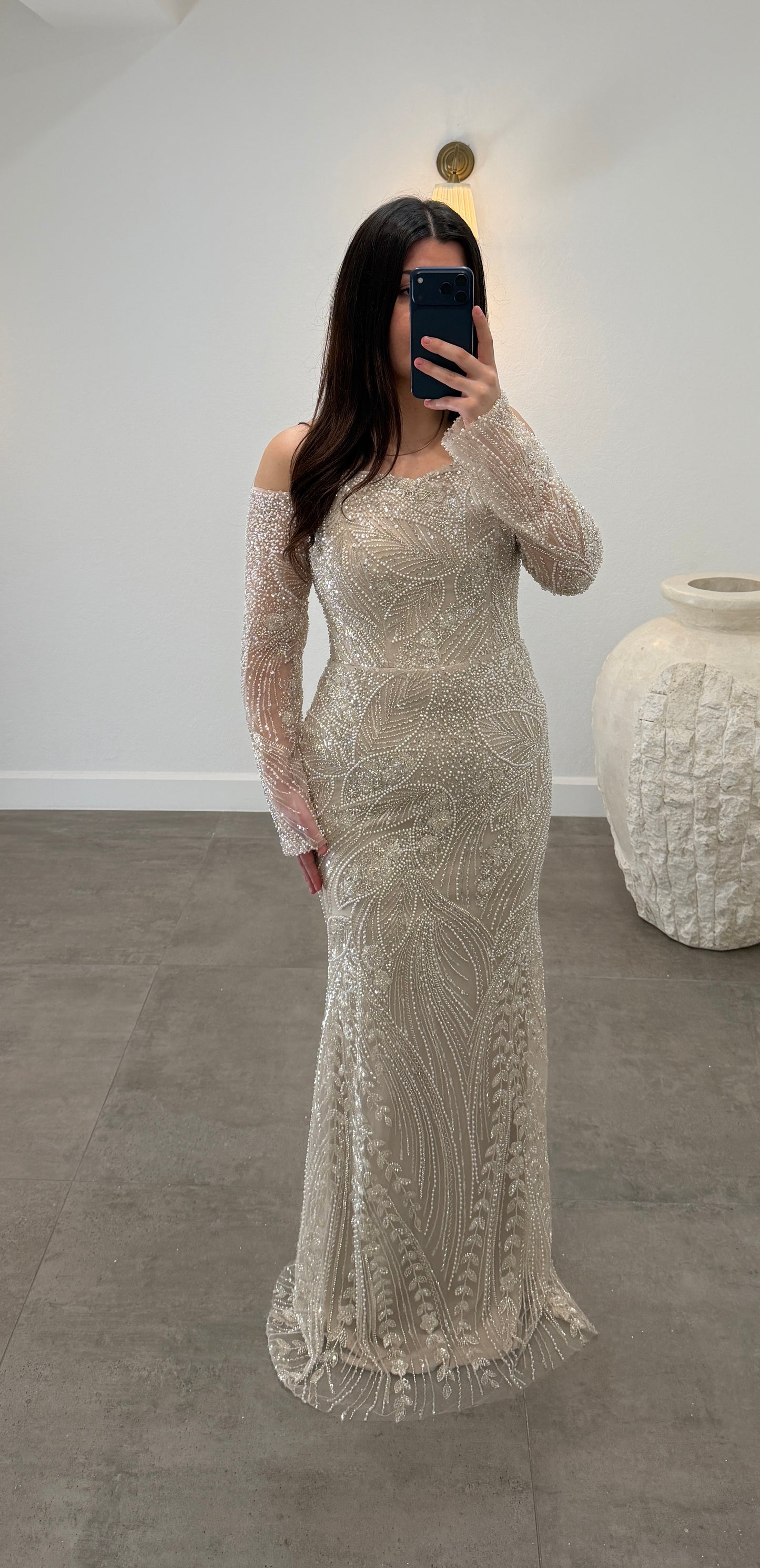 Hülya Dress Beige