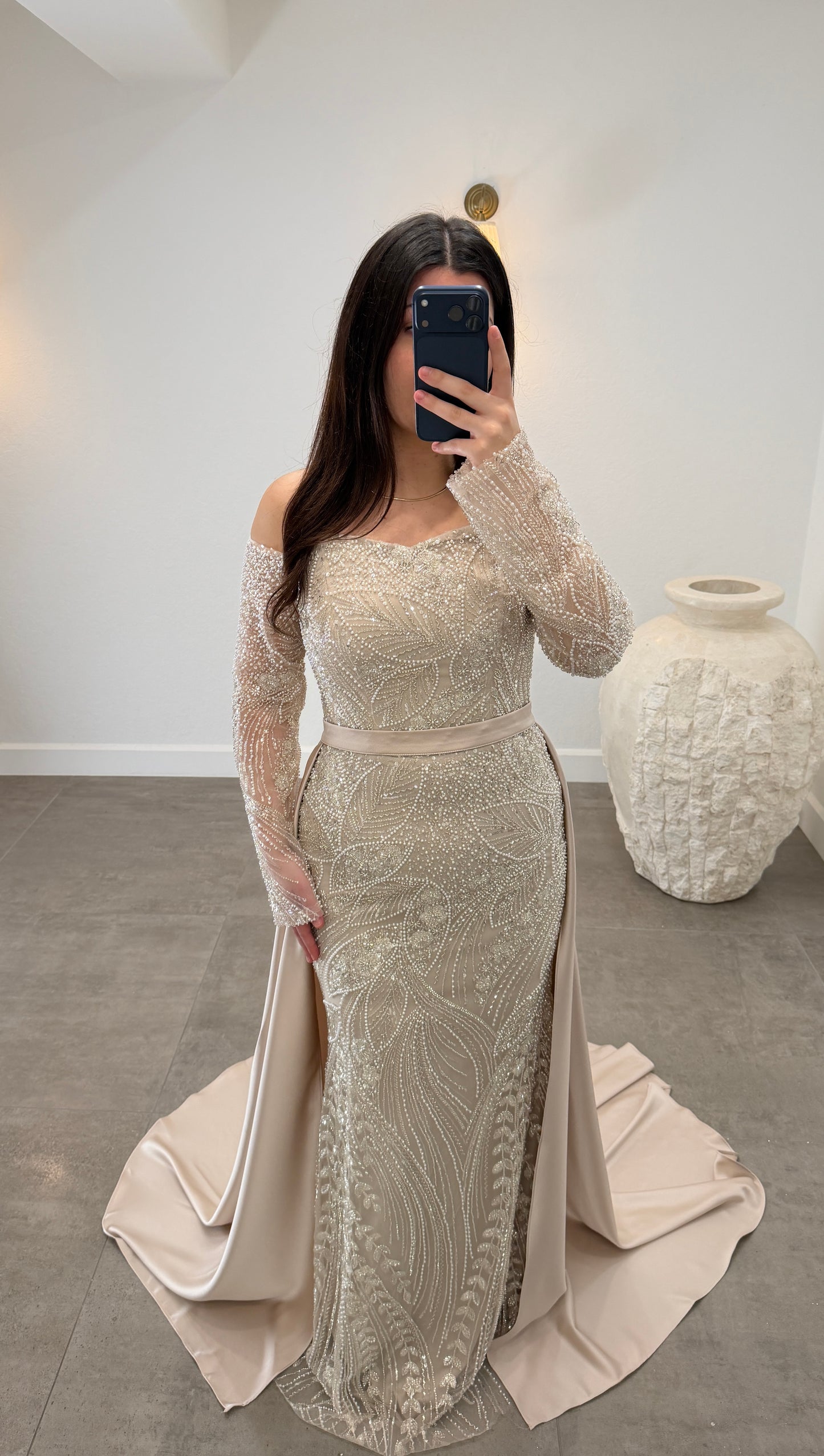 Hülya Dress Beige
