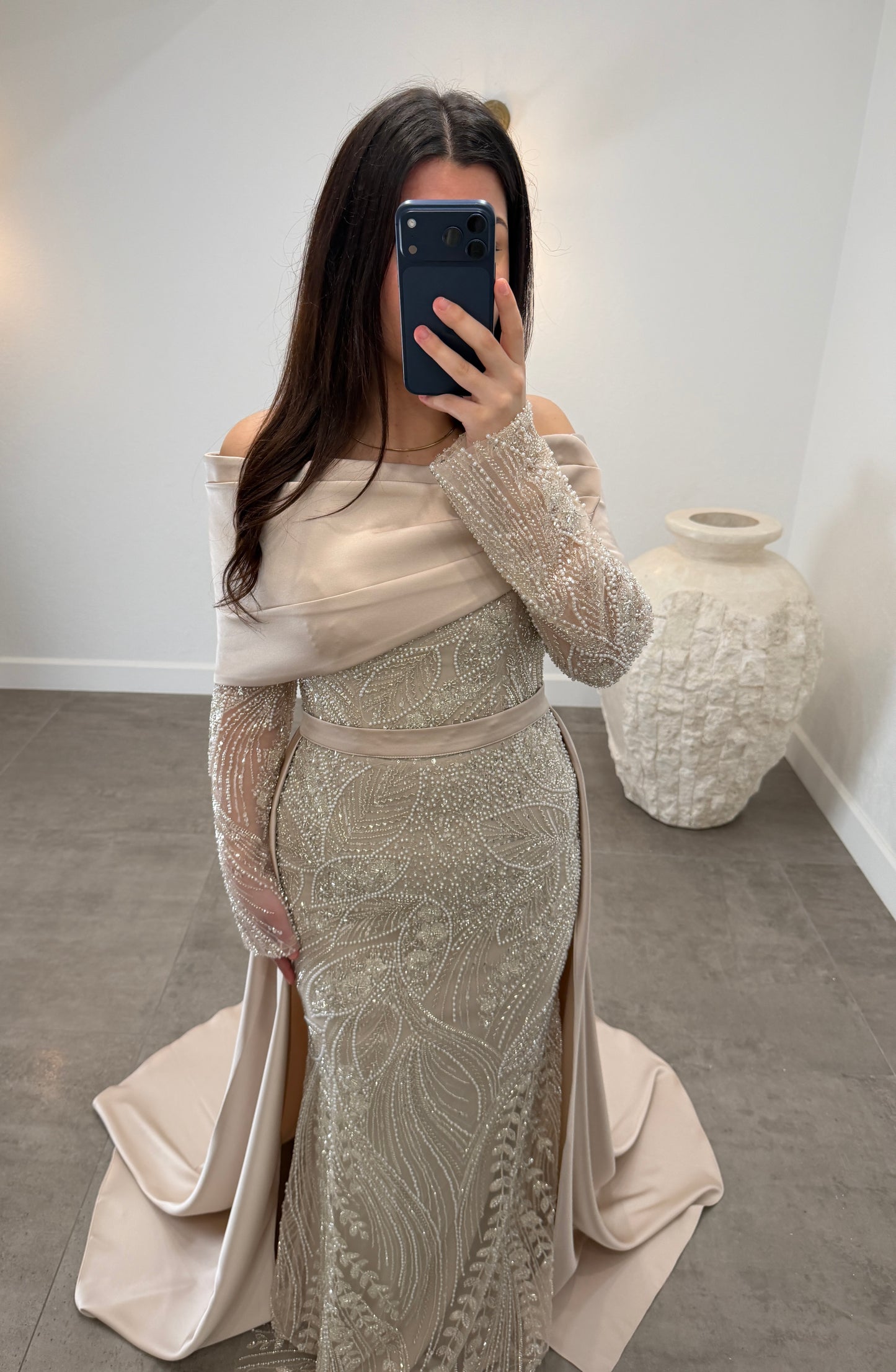 Hülya Dress Beige