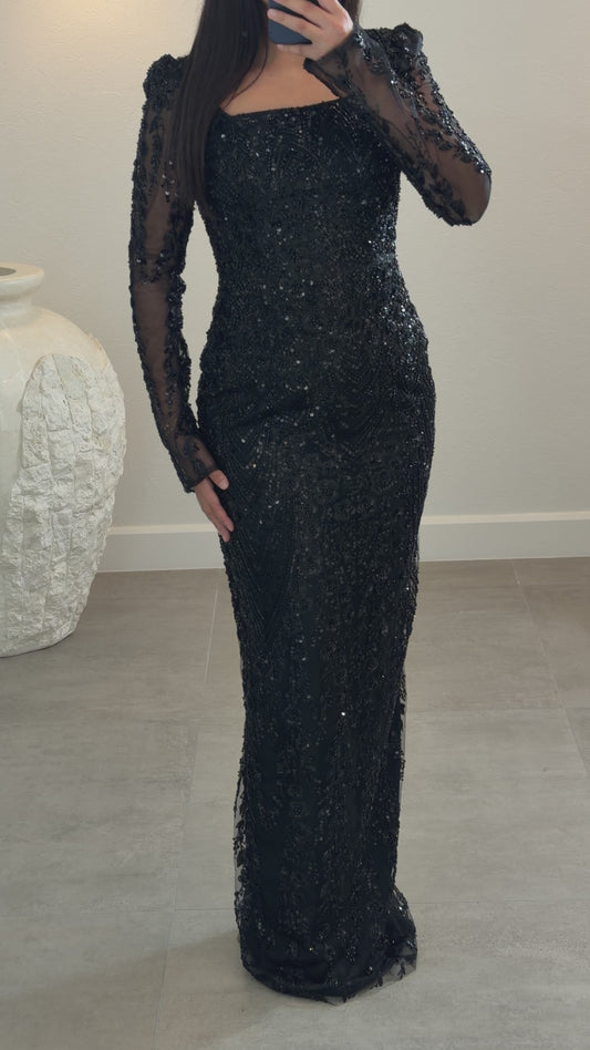 Delina Dress Black